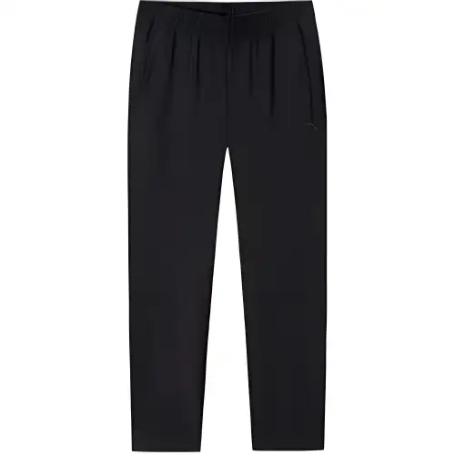 Anta Variety Training Collection Knitted Sweatpants Men's Basic Black