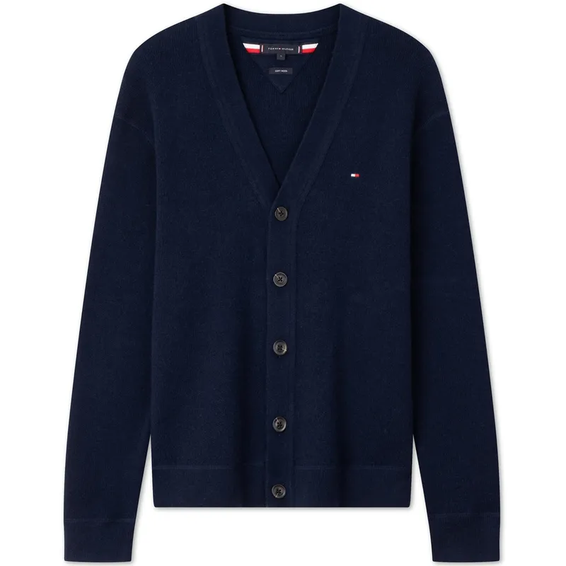 Tommy Hilfiger Knitwear Men's V-neck Moderate Cardigan