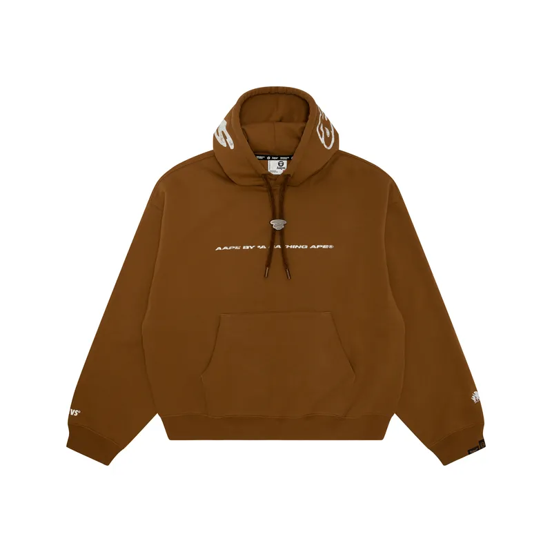 Aape By *A Bathing APE® Logo print Hoodie