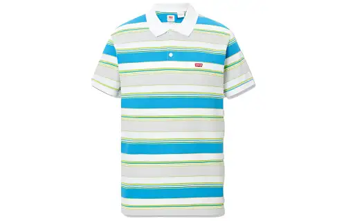 Levis Polo Shirts Men's Multicolor Polo Collar Thin Straight Fit