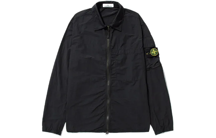 STONE ISLAND Jacket Men's Black