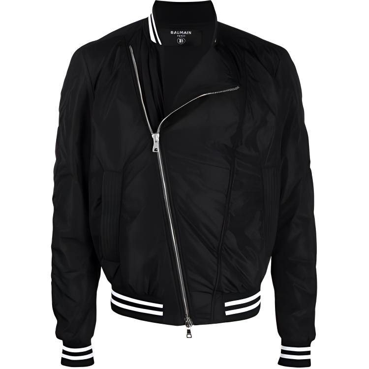 Мужская куртка BALMAIN BALMAIN FW21 Logo (черная)