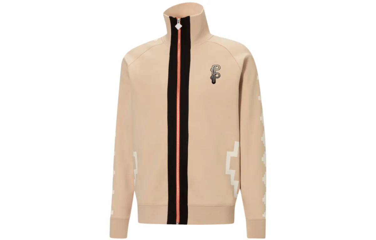 PUMA X PRONOUNCE Jackets Men's Khaki Stand Collar Moderate Other