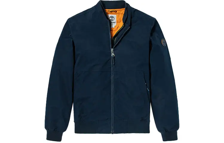 Timberland Jackets Men's Blue Baseball Collar Moderate Other