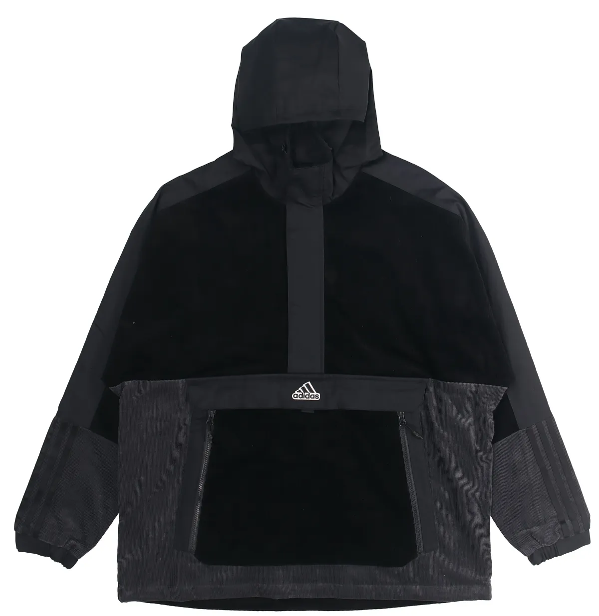 Adidas Jackets Men's Black Stand Collar Moderate Other