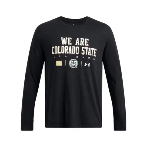 Under Armour Performance CottonCollegiate T Shirt Men's Black