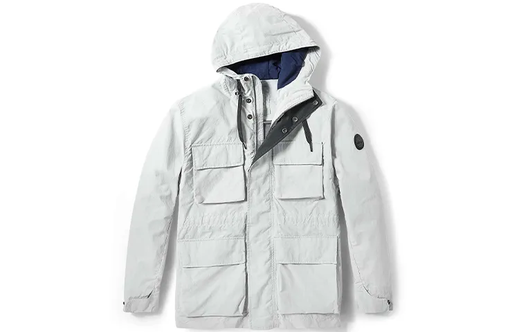 Timberland Jackets & Coats Men's White