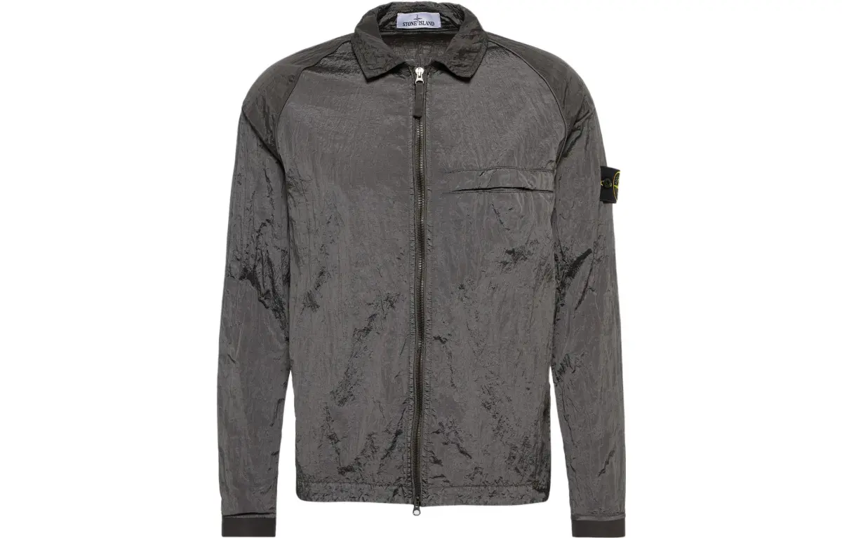 STONE ISLAND SS23 Jackets & Coats Men's Charcoal Gray