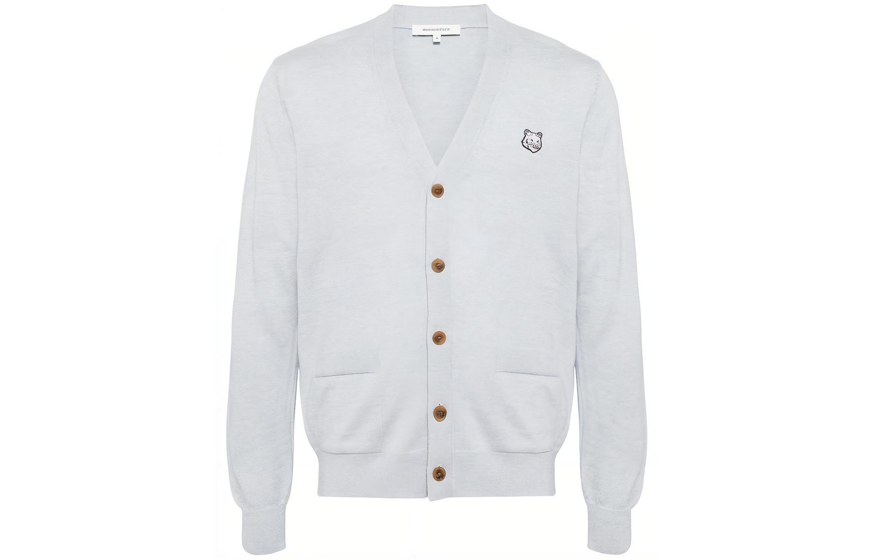 Мужской джемпер Maison Kitsune (голубой)
