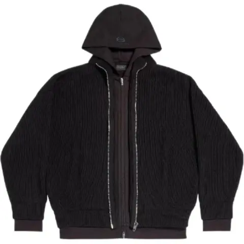 Balenciaga Regular Fit Knitwear Men's Black