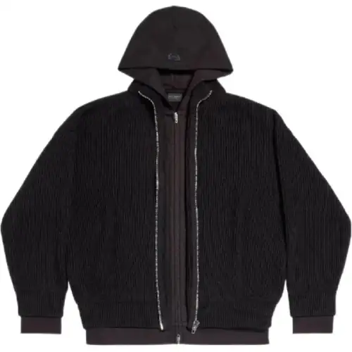 Balenciaga Regular Fit Knitwear Men's Black