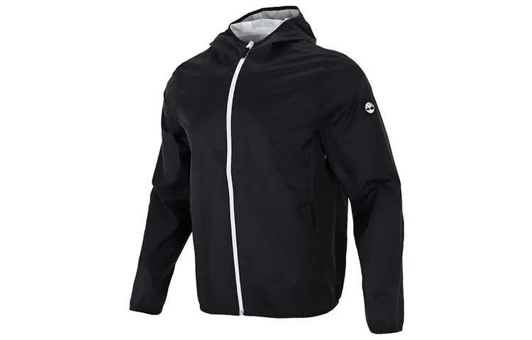 Timberland Jackets Men's Black Hooded Moderate Other