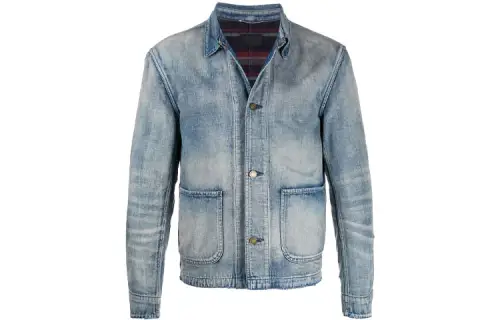 SAINT LAURENT FW21 Jackets & Coats Men's Blue