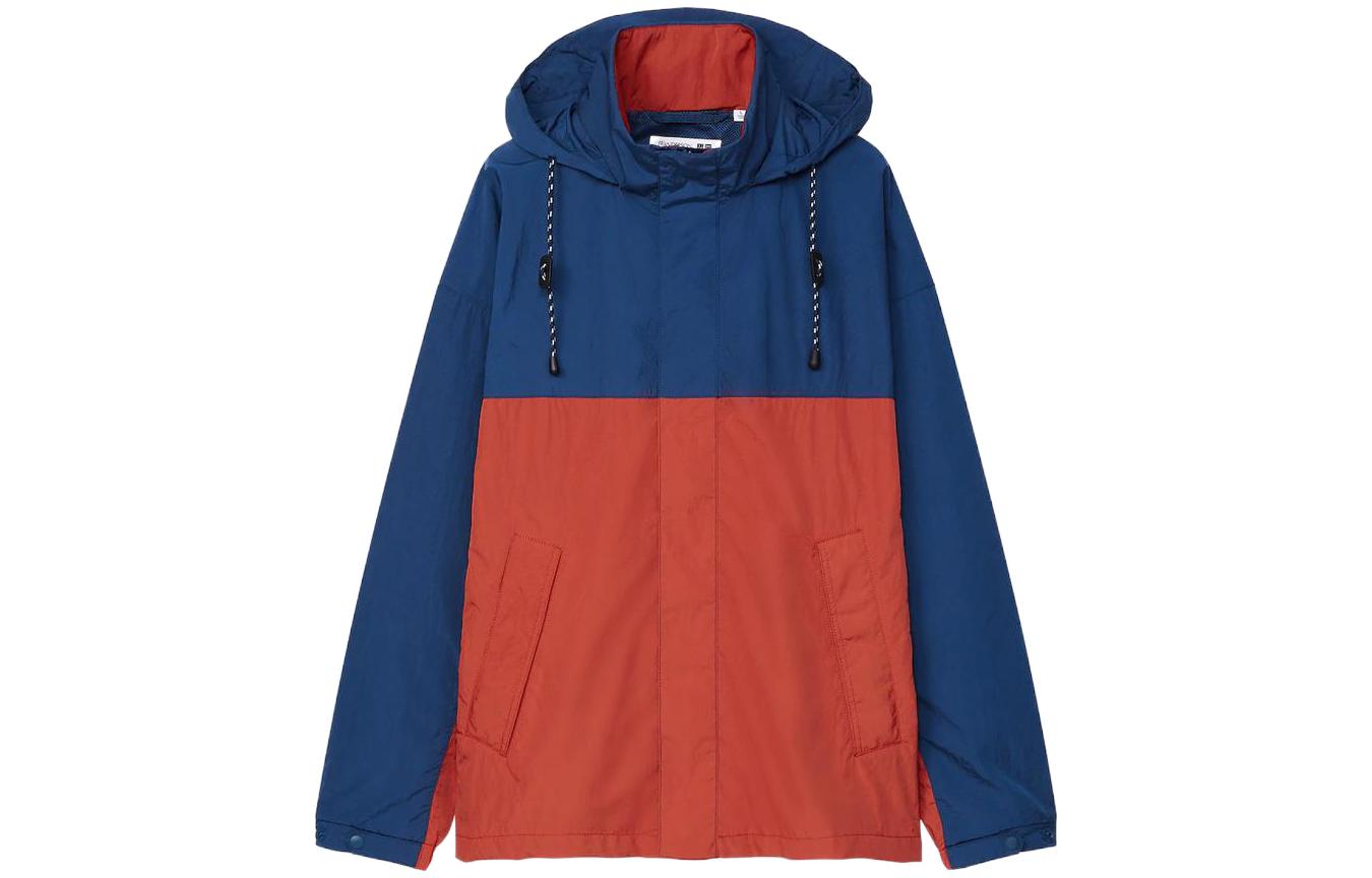 Мужская куртка UNIQLO × JW Anderson (синяя)