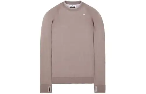STONE ISLAND SS24 STELLINA Collection Sweater Men's Dove Gray