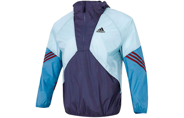 Мужская куртка adidas WIND.RDY (синяя)