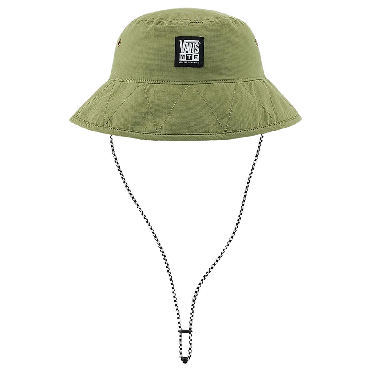 Панама Vans Logo Bucket Hat (зеленая)