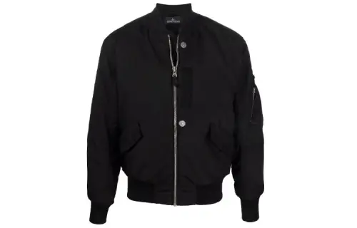 STONE ISLAND Jackets & Coats Men's Black