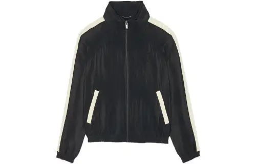 SAINT LAURENT Monogram Zip Up Jacket
