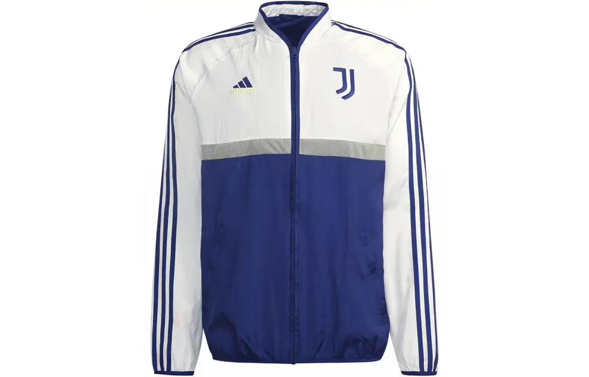 Adidas Jackets Men's White Stand Collar Moderate Other
