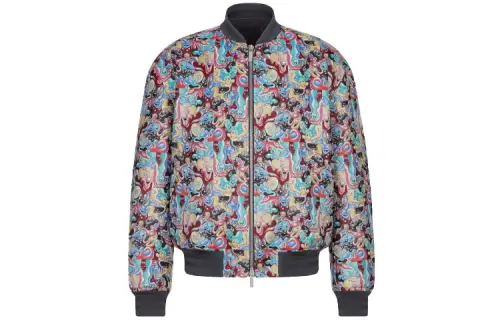 DIOR Quarterly New Products Jackets Men's Multicolor Baseball Collar Moderate Other