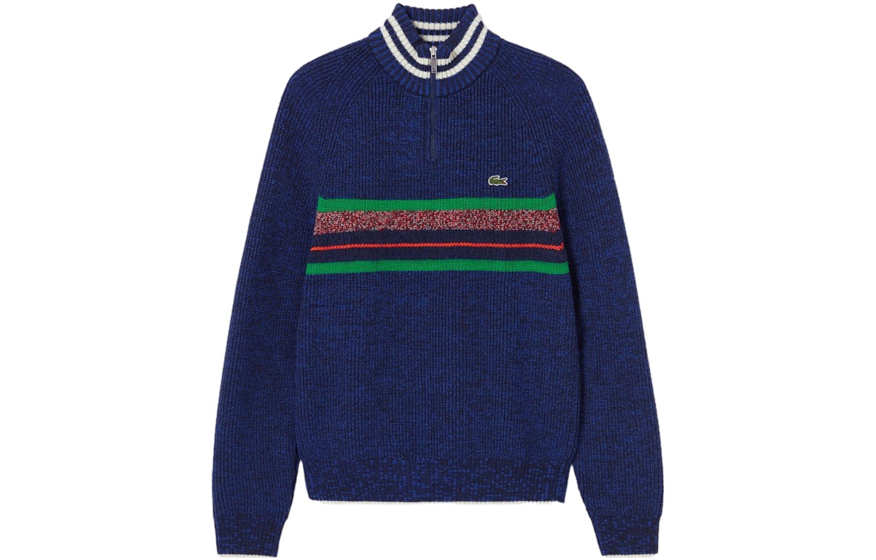 Мужской свитер LACOSTE (темно-синий)