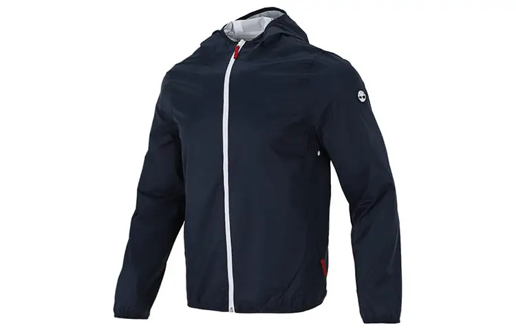 Timberland Jackets Men's Royal Blue Hooded Moderate Other