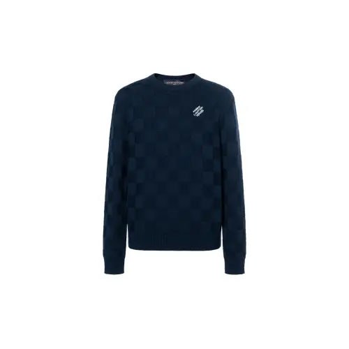 LOUIS VUITTON SS24 Sweater Men's Blue