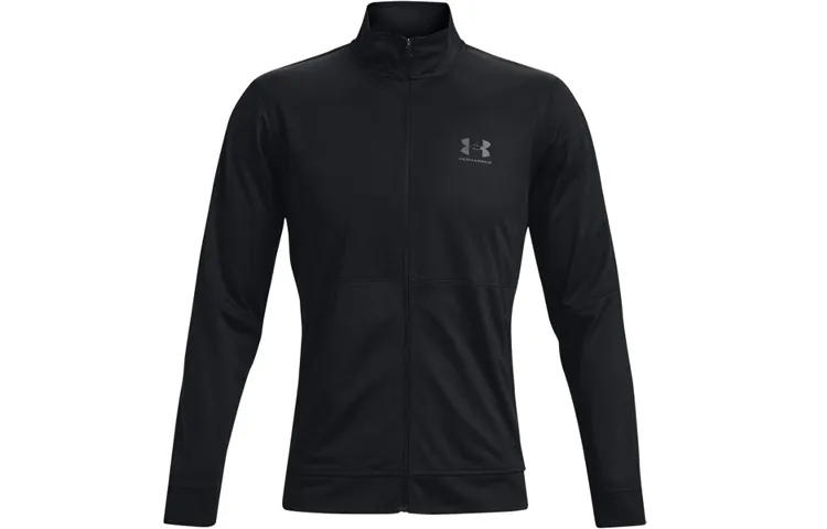 Under Armour Men's Pique Track Jacket Black