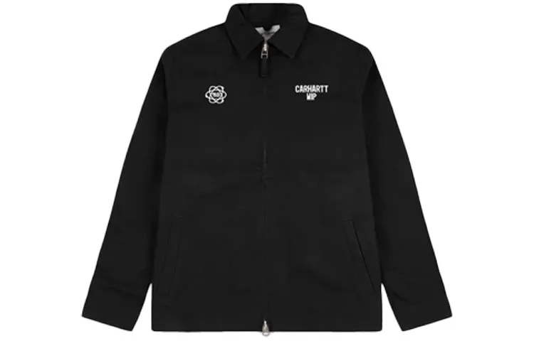 Carhartt WIP Jackets Men's Black Lapel Moderate