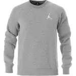 Jordan Apparel Sweatshirts Men's Gray Crew Neck Moderate Regular