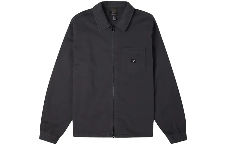 Converse Couple Style Jacket Unisex Ink Black