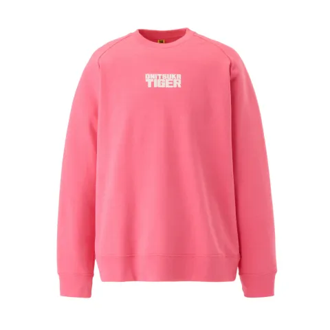 Onitsuka Tiger CREW NECK SWEAT Knitwear Unisex Pink
