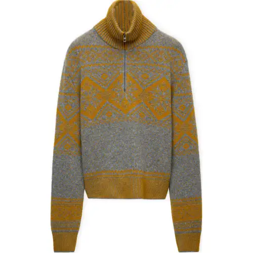 LOEWE Sweaters Men's Gray Turtleneck Moderate Other