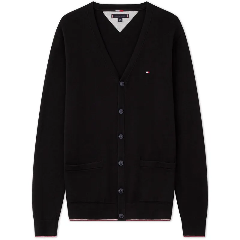 Tommy Hilfiger Knitwear Men's V-neck Moderate Cardigan