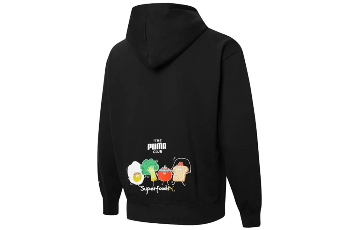 PUMA Jackets Men's Black Hooded (Non-detachable) Moderate Other