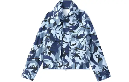 Kenzo Tropic Camo Long-Sleeved Jacket