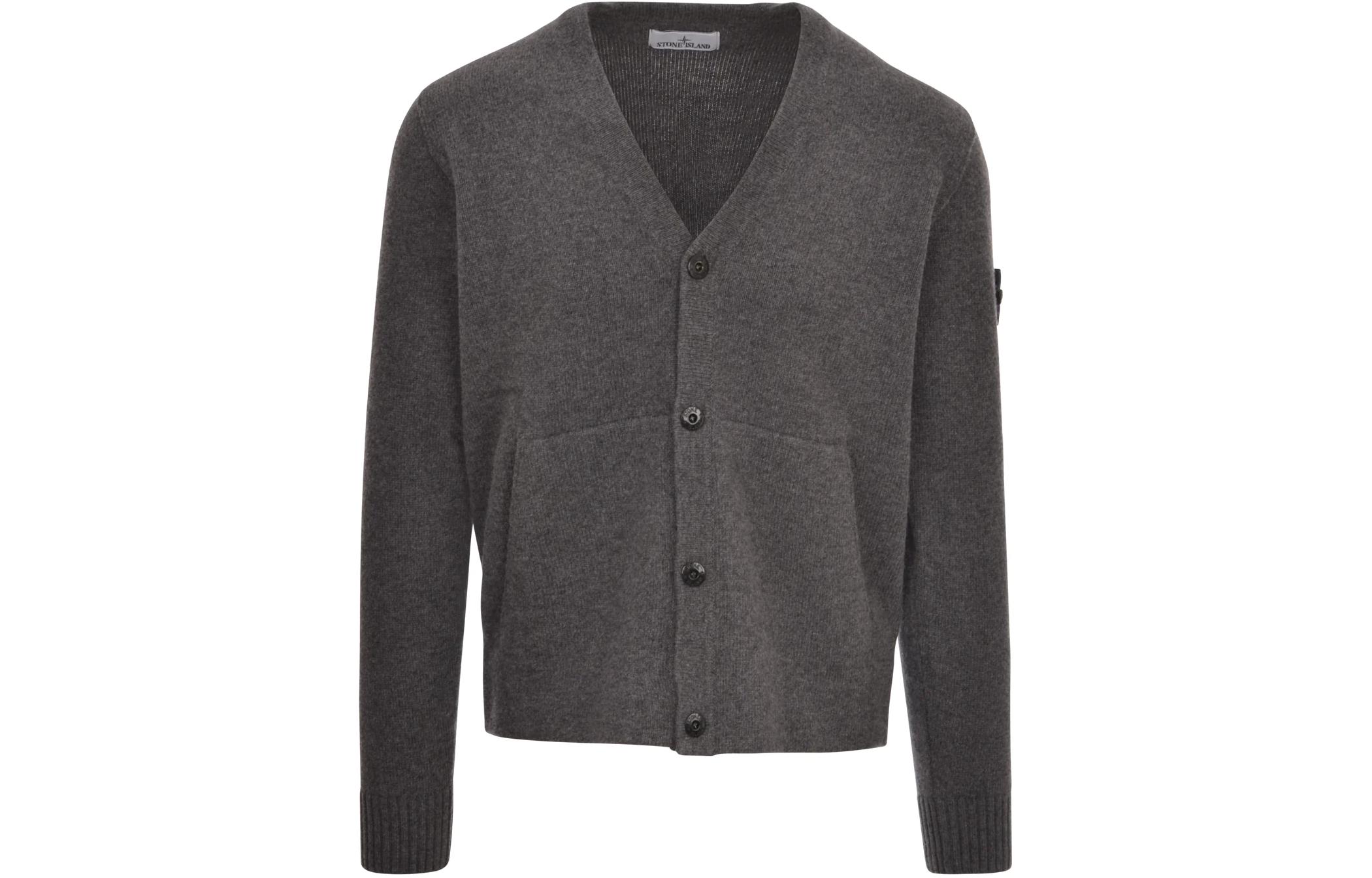 STONE ISLAND FW23 Knitwear Men's Gray
