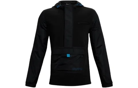 Under Armour Jackets Men's Black Hooded Moderate Other