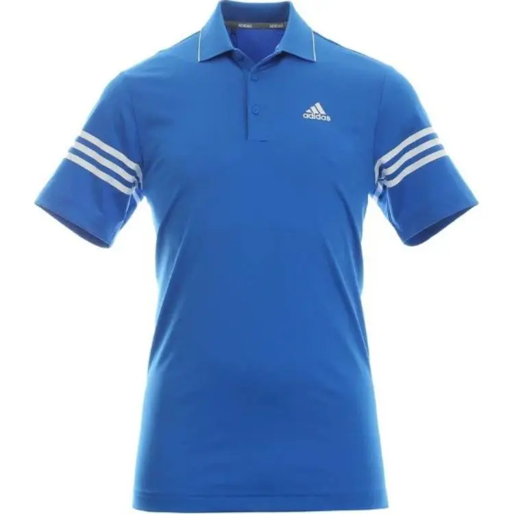 Adidas Ultimate365 Polo Shirt Men's Glow Blue