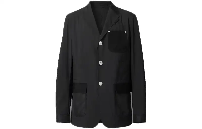 Burberry Jackets & Coats Men's Black