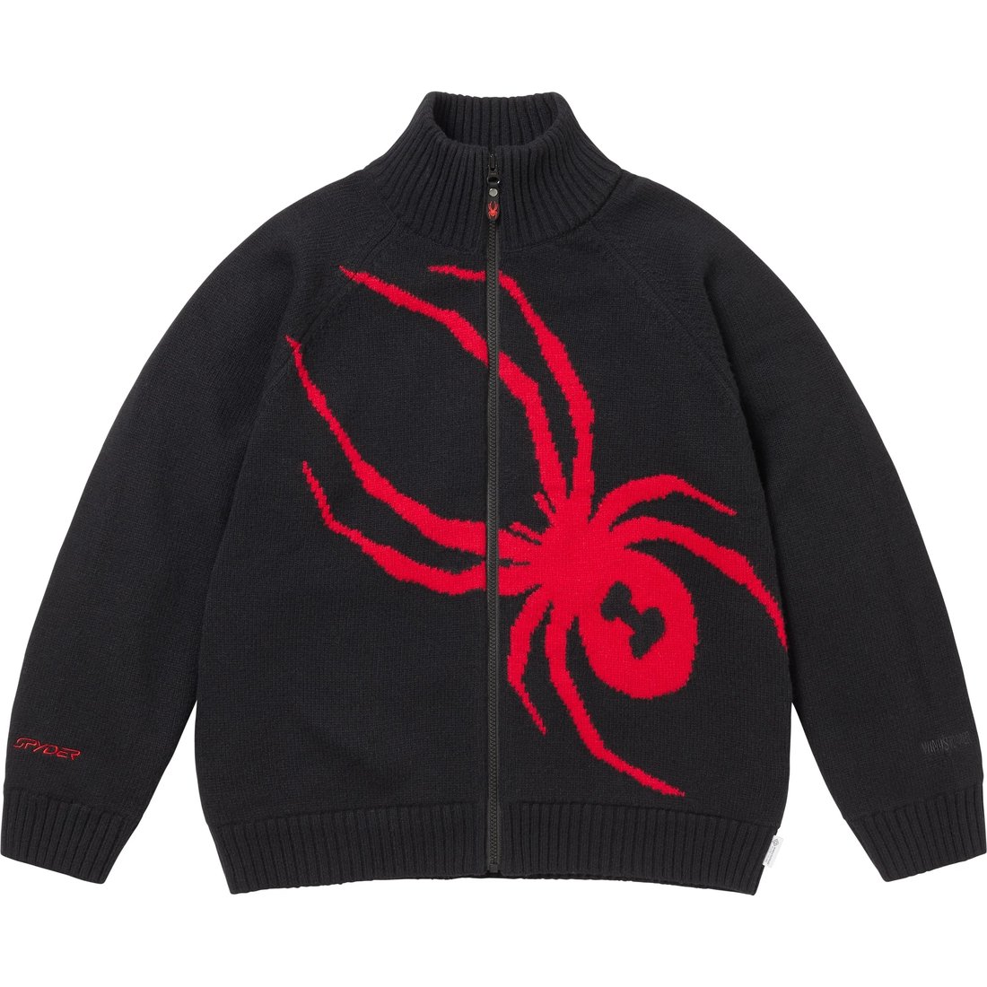 Свитер Supreme x Spyder Windstopper Sweater (черный)