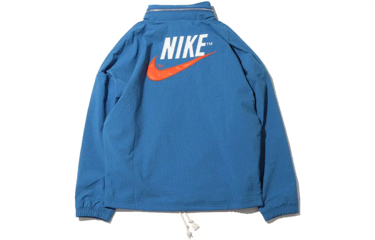Nike Jackets Men's Blue Stand Collar Moderate Other