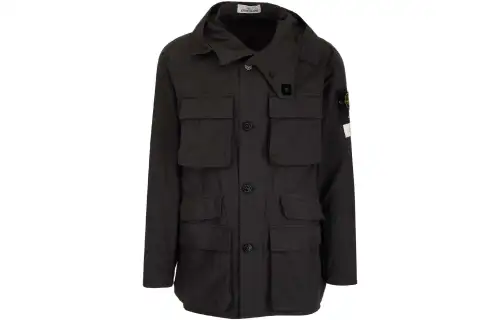 STONE ISLAND Jackets & Coats Men's Gray