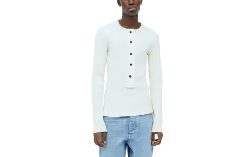 Bottega Veneta SS24 Sweater Men's White