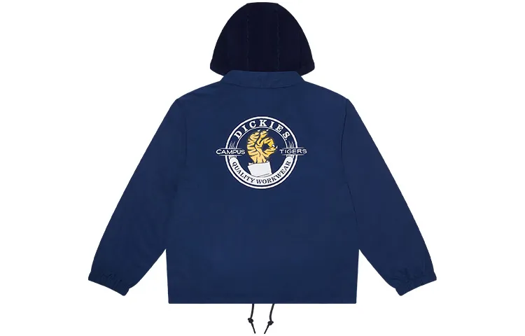 Dickies Jackets Unisex Dark Navy Blue Hooded Moderate Other