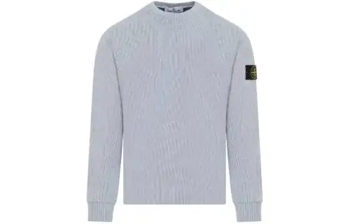 STONE ISLAND Logo Patch Crewneck Jumper