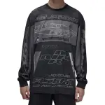 Jordan MVP T Shirts Men's Black Crew Neck Thin Straight Fit