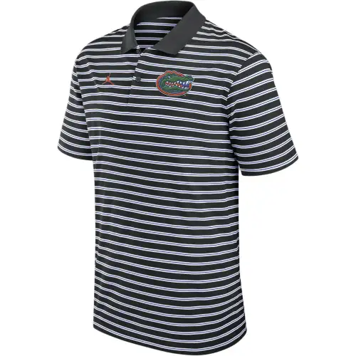 Jordan Florida Gators Primetime Victory Striped Men's Jordan Dri FIT College Polo