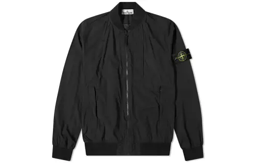 STONE ISLAND Loose Fit Jackets & Coats Men's Black